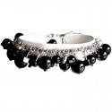Black Pearl Timeless Charm Bracelet