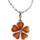 Cute Costume Jewellery Accessories, Fashion Women Teenage Teen Girls Small Gift, Brown Rhinestone Daisy Flower Pendant Necklace