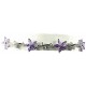 Bridal Costume Jewellery bracelets, Wedding Accessories, Women Gifts, Purple Cubic Zirconia CZ Crystal Flower Tennis Bracelet