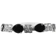 Bridal Costume Jewelry Bracelets, Fashion Wedding Jewellery, Women Gift, Black Teardrop Rhinestone Clear Diamante Dress Bracelet