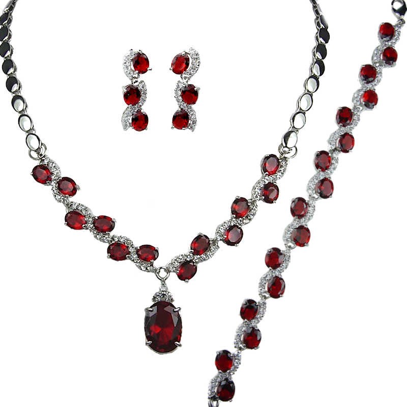 WOMEN FASHION Accessories Costume jewellery set Red Red Single Sfera costume jewellery set discount 38% 