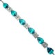 Costume Jewellery Sets, Wedding Fashion Jewelry UK, Women Gifts, Blue Teardrop Diamante Dress Jewellery Necklace Bracelet Set