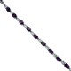 Bridal Costume Jewellery, Purple Royal Oval Rhinestone Fashion Diamante Tennis Bracelet