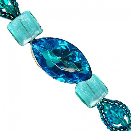 Dressy Costume Jewellery Bracelets, Blue Teardrop Bracelets, Blue Fashion Jewelry Bracelet UK, Jewellery Accessory, woman Gifts