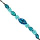 Dressy Costume Jewellery Bracelets, Blue Teardrop Bracelets, Blue Fashion Jewelry Bracelet UK, Jewellery Accessory, woman Gifts