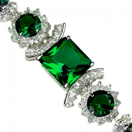 Emerald Green Diamante Bracelet, Dressy Jewellery Bracelet, Costume Jewellery Bracelet, Fashion Jewelry Bracelets UK, Jewellery 