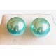 Small Earring Studs, Blue Pearl 7mm Stud Earrings