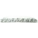 Bib Dressy Costume Jewellery, Fashion Wedding Gift, Clear Cubic Zirconia Oval CZ Crystal Tennis Bracelet